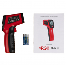 Пирометр инфракрасный RGK PL-6 С ПОВЕРКОЙ Арт. 723108