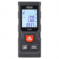 Дальномер лазерный с рулеткой RGK DA60 Арт. 723191