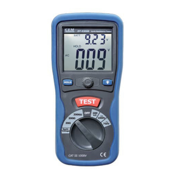 Измеритель CEM DT-5300B сопротивления заземления Арт. 482025_30