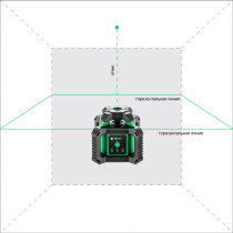 Профессиональный нивелир лазерный ADA ROTARY 400 HV-G SERVO Арт. А00584