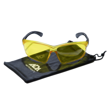 Очки защитные желтые ADA VISOR CONTRAST Арт. А00504_50